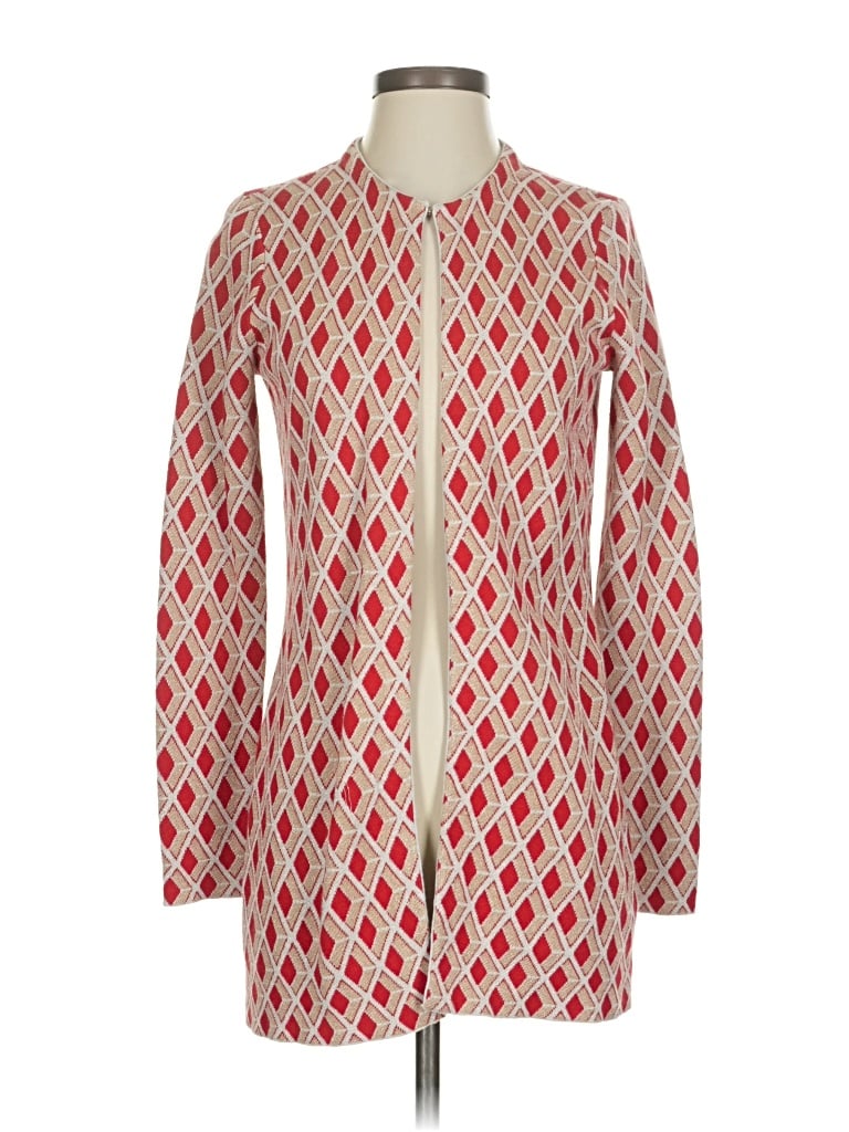 J. MCLAUGHLIN Pre-owned Cardigan Sweater In Red