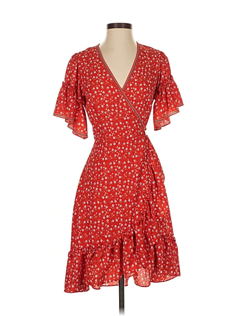 Pre-owned Max Studio Cocktail Dress In Red
