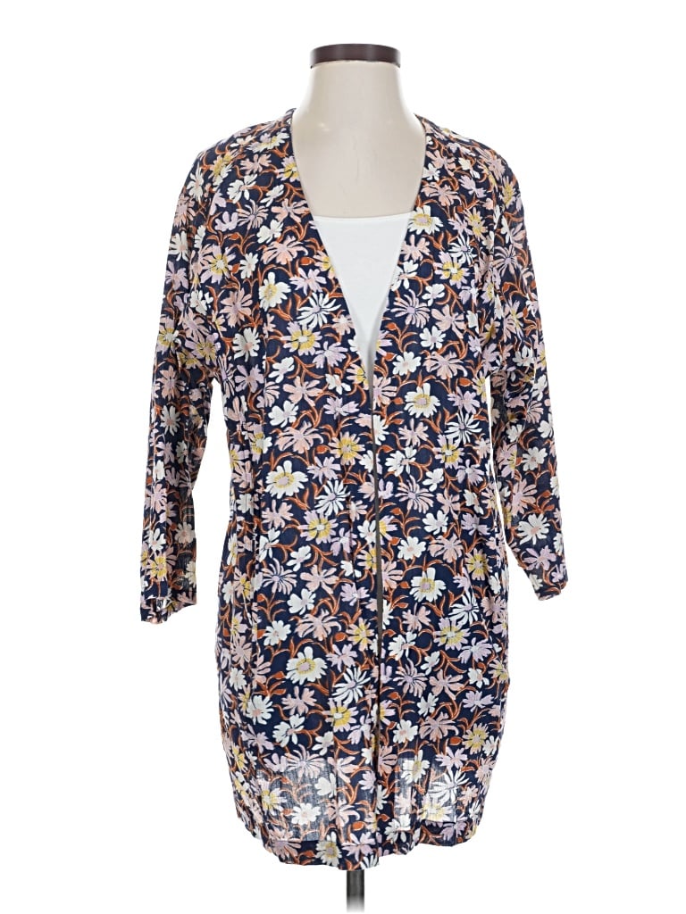 Pre-owned Madewell Kimono In Blue