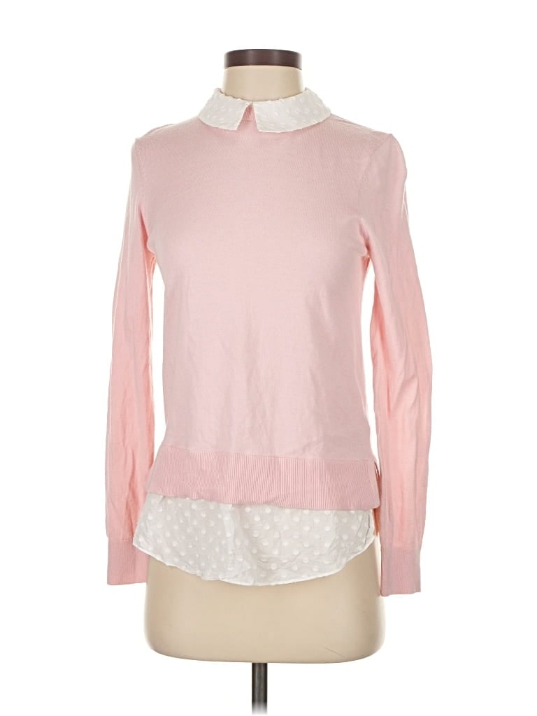 Pre-owned Ted Baker Turtleneck Sweater In Pink