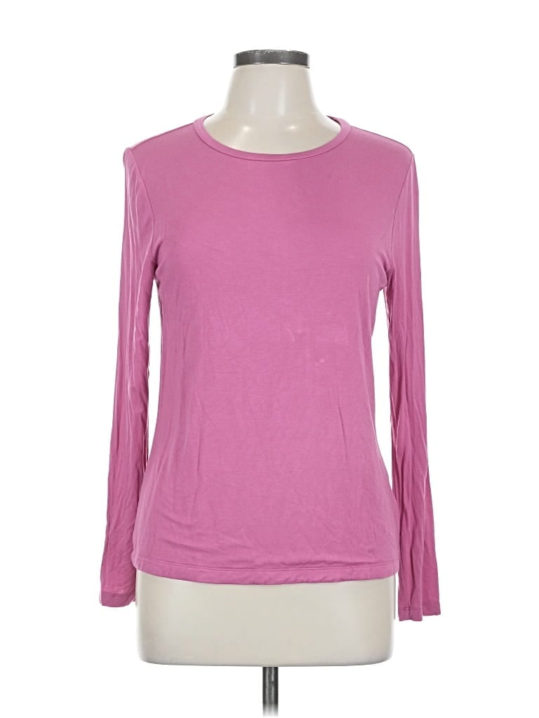 Pre-owned Express Long Sleeve T-shirt In Pink