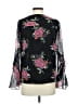 Nanette Lepore Black Long Sleeve Blouse Size XS - photo 2