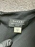 Tahari by ASL Solid Black Jumpsuit Size 4 (petite) - photo 3