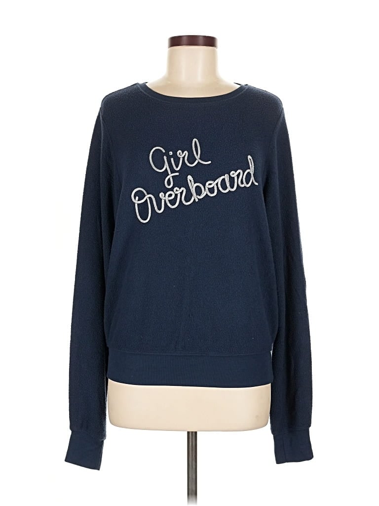 Pre-owned Wildfox Sweatshirt In Blue