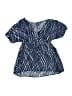 Milly Minis Blue Short Sleeve Blouse Size 6 - 7 - photo 2