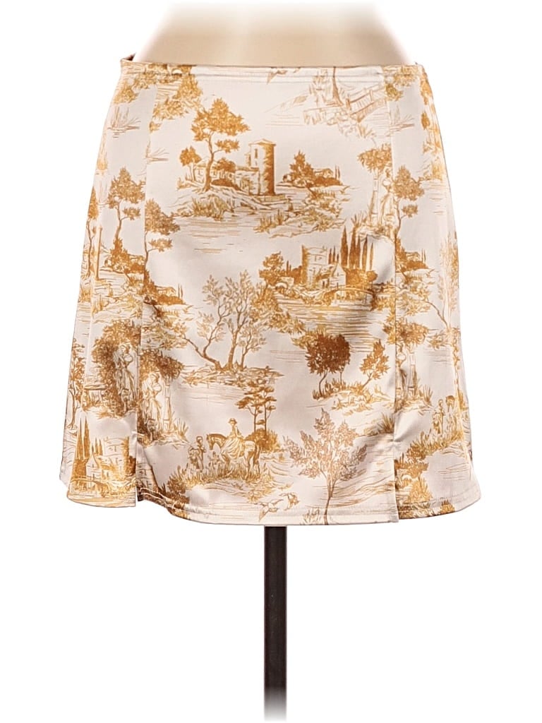 Urban Outfitters Casual Skirt In Gold