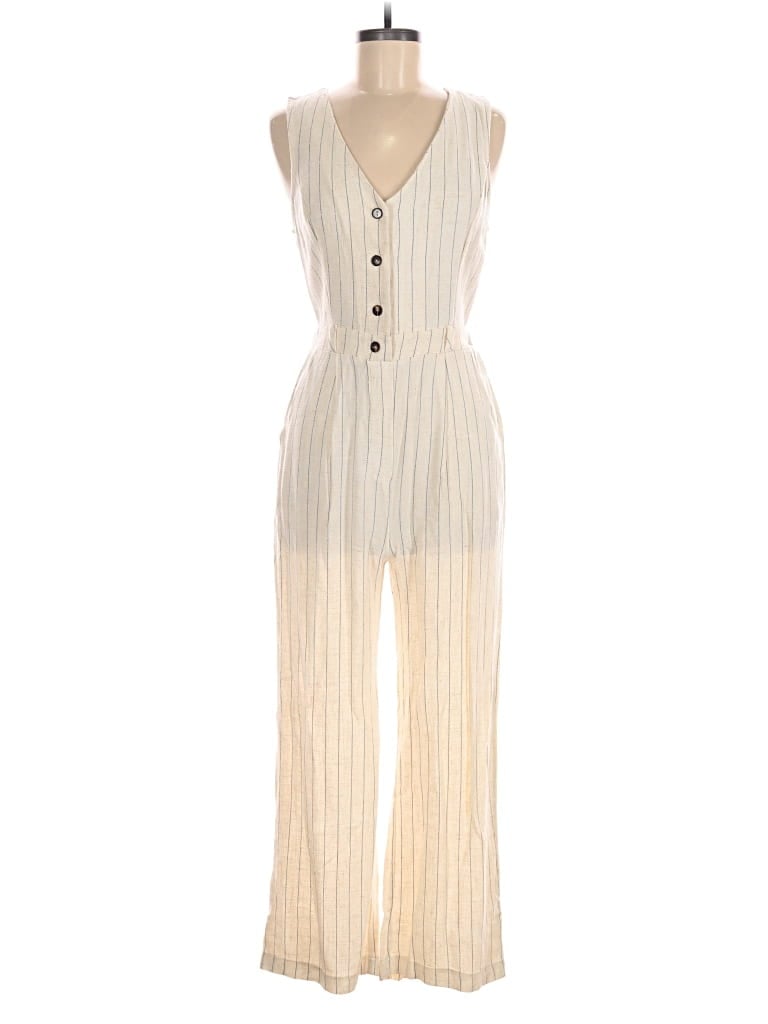 Monteau Jumpsuit In White