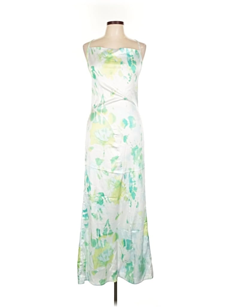 Pre-owned Unbranded Cocktail Dress In Green