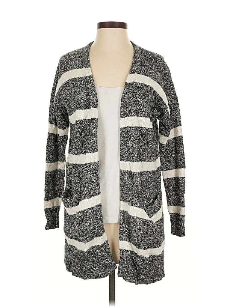 Pre-owned Madewell Cardigan Sweater In Gray