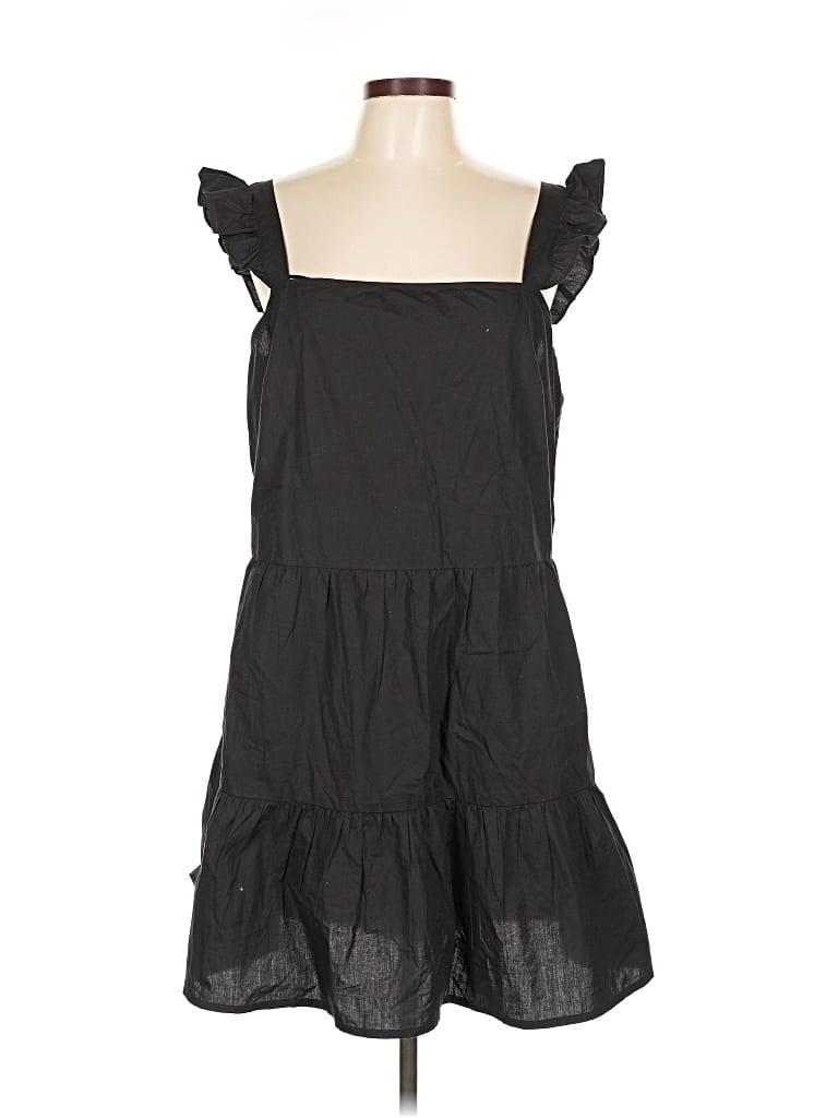 Pre-owned Tash + Sophie Casual Dress In Black