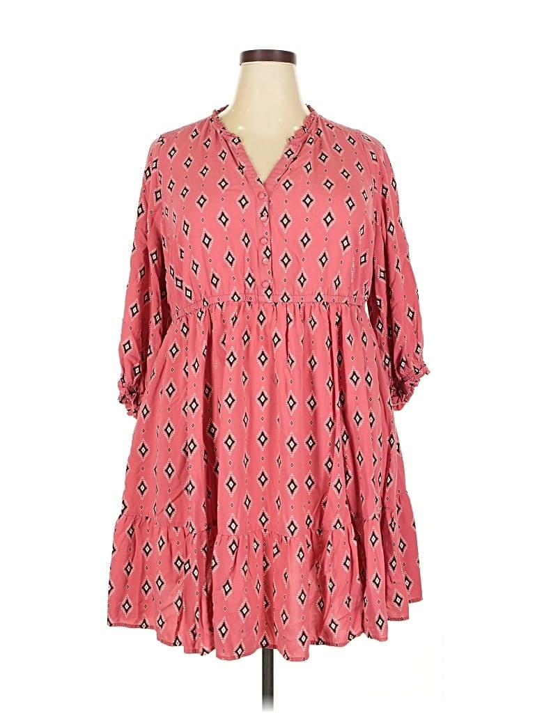 Pre-owned Torrid Casual Dress In Pink