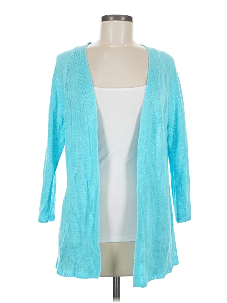 Talbots Cardigan Sweater In Blue