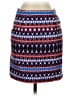 J.Crew Print Blue Casual Skirt Size 0 - photo 1