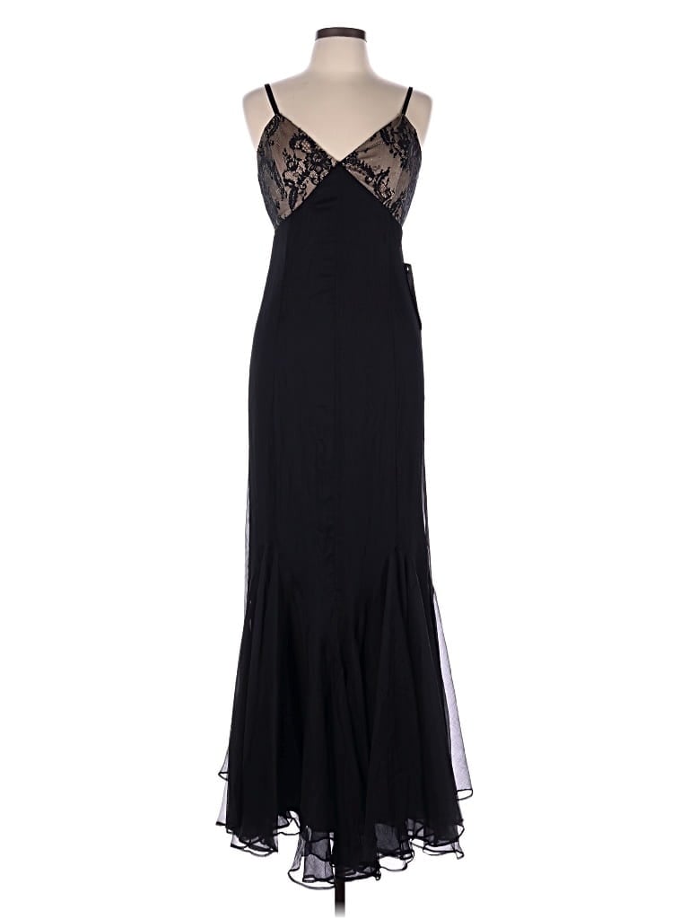 Pre-owned Taylor Cocktail Dress In Black