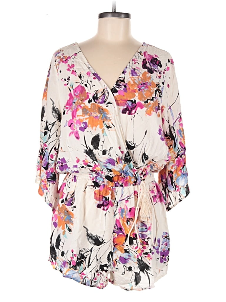 Pre-owned Umgee Romper In White