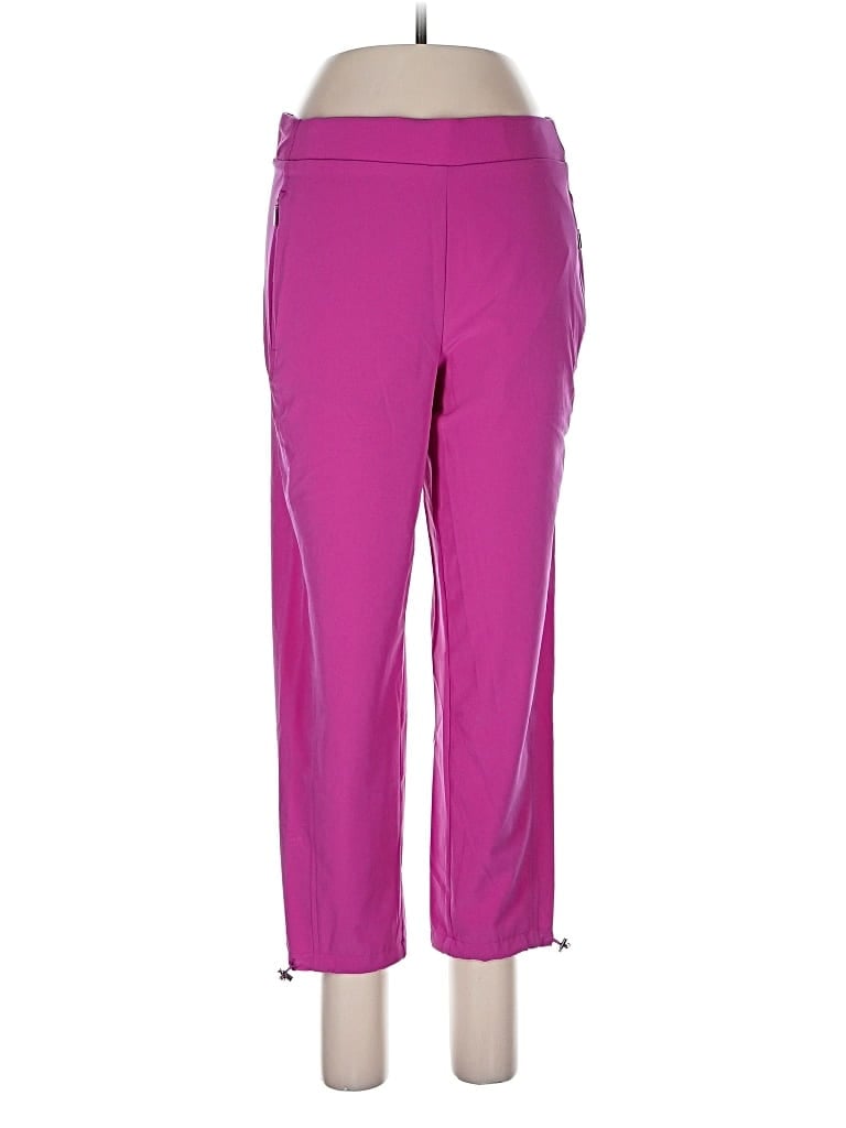 Pre-owned Chico's Active Pants In Purple