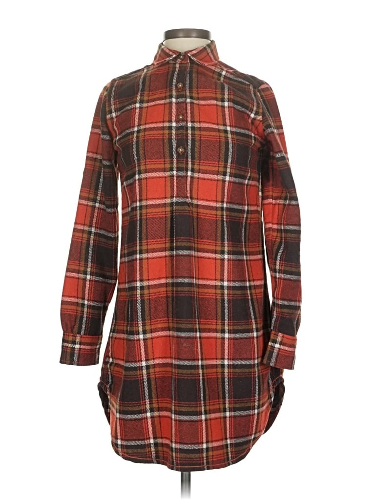 Pre-owned Burton Casual Dress In Brown