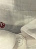 Shein 100% Cotton Print Ivory Long Sleeve Blouse Size L - photo 7