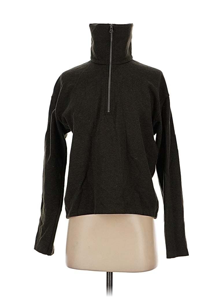 Pre-owned Uniqlo Sweatshirt In Green