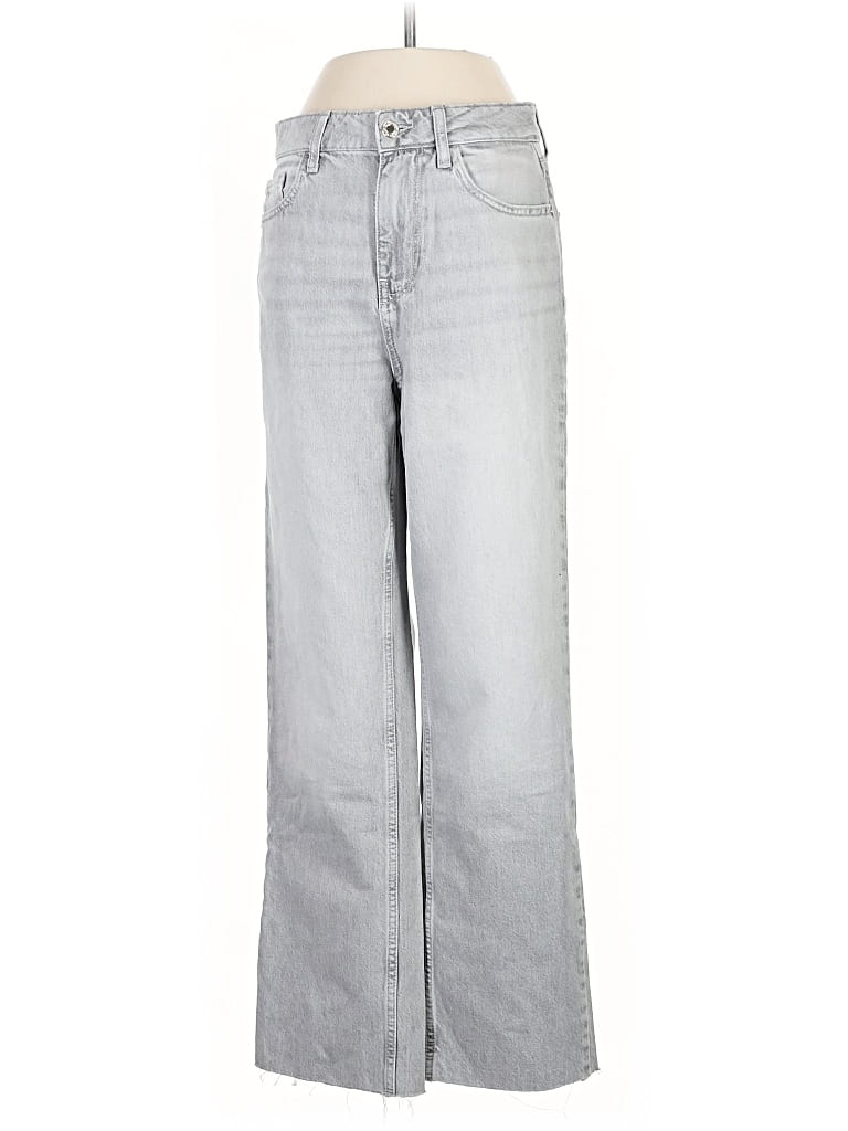 Pre-owned Zara Jeans In Gray