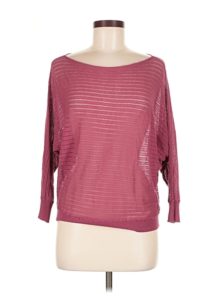 Pre-owned Express Outlet Pullover Sweater In Pink