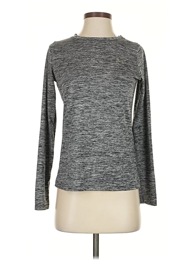 Pre-owned Under Armour Long Sleeve T-shirt In Gray