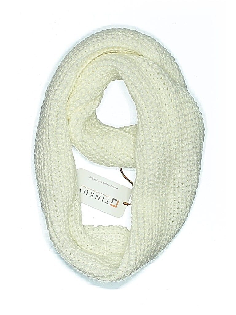 Pre-owned Assorted Brands Scarf In White