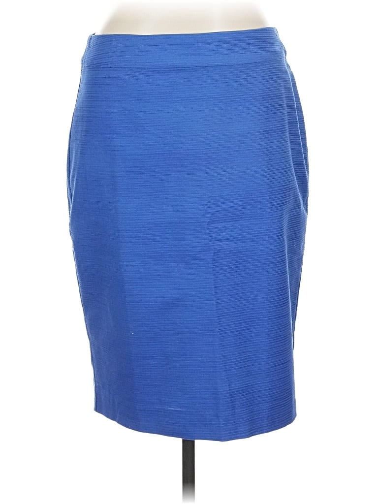 Ann Taylor Factory Formal Skirt In Blue