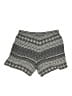 Dept222 100% Rayon Chevron-herringbone Gray Shorts Size 24 waist - photo 2