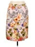 Basler 100% Polyester Floral Pink Casual Skirt Size EU 38 / US 8 - photo 1