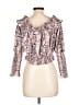 Elliatt 100% Polyester Pink 3/4 Sleeve Blouse Size L - photo 2