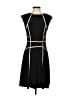 DressBarn Graphic Black Cocktail Dress Size 4 - photo 2