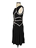 DressBarn Graphic Black Cocktail Dress Size 4 - photo 5