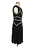 DressBarn Graphic Black Cocktail Dress Size 4 - photo 4