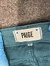 Paige Color Block Teal Jeans Size 27 waist - photo 7