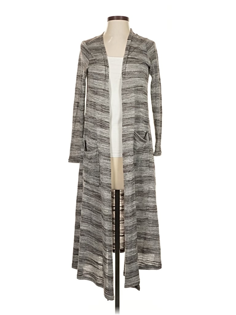 Pre-owned Lularoe Cardigan Sweater In Gray