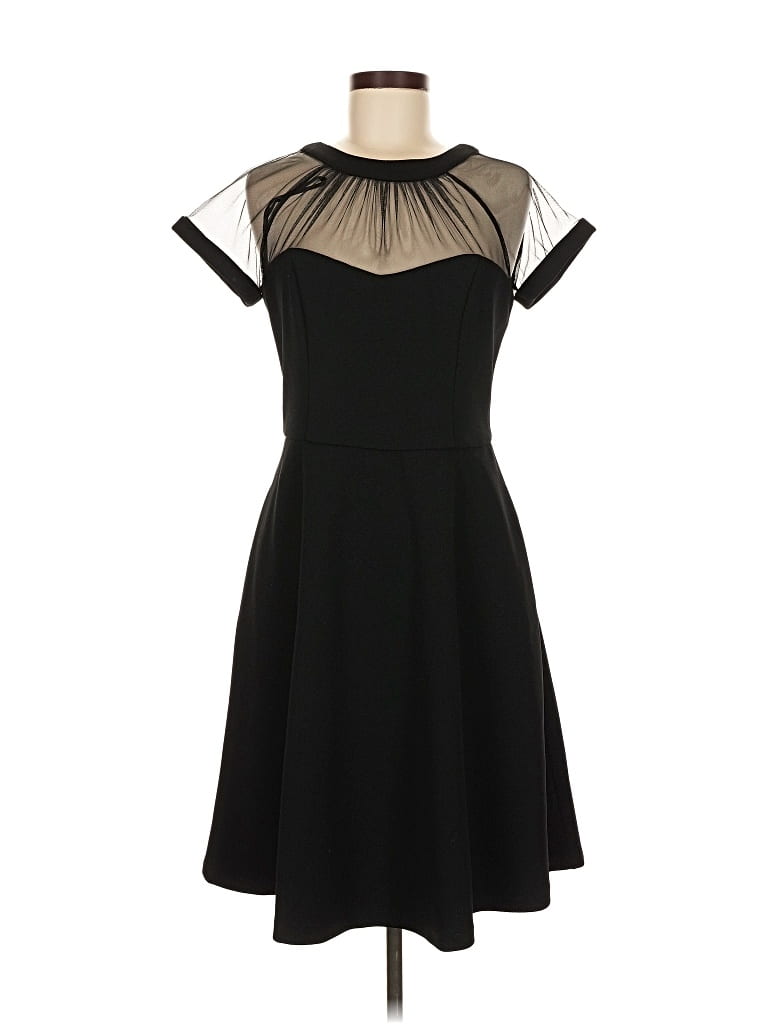 Pre-owned Maggy London Cocktail Dress In Black