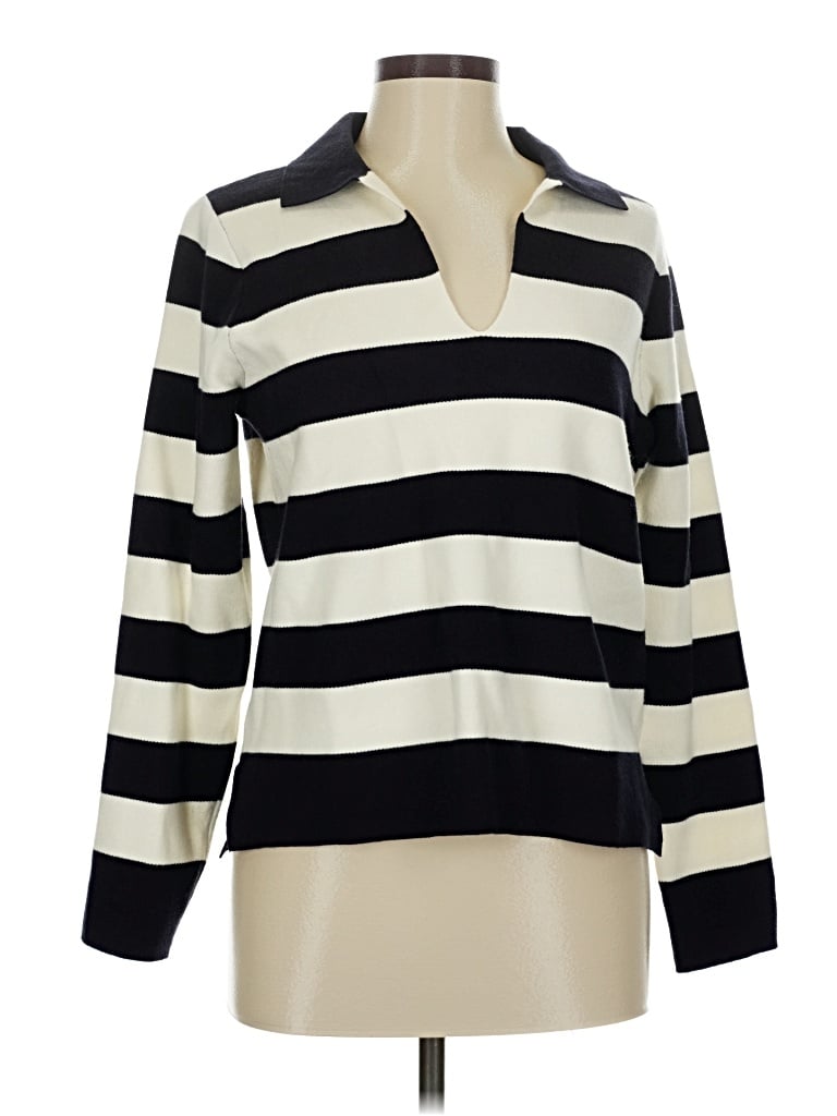 Pre-owned T Tahari Pullover Sweater In Black