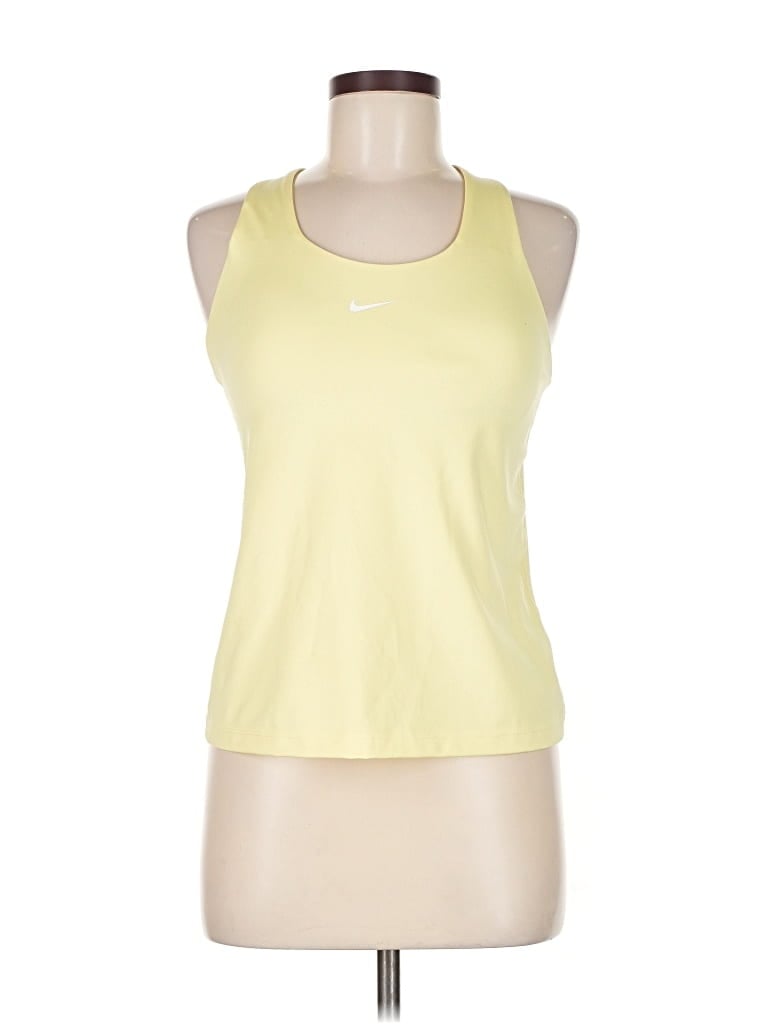 Pre-owned Nike Active Tank Top In Yellow