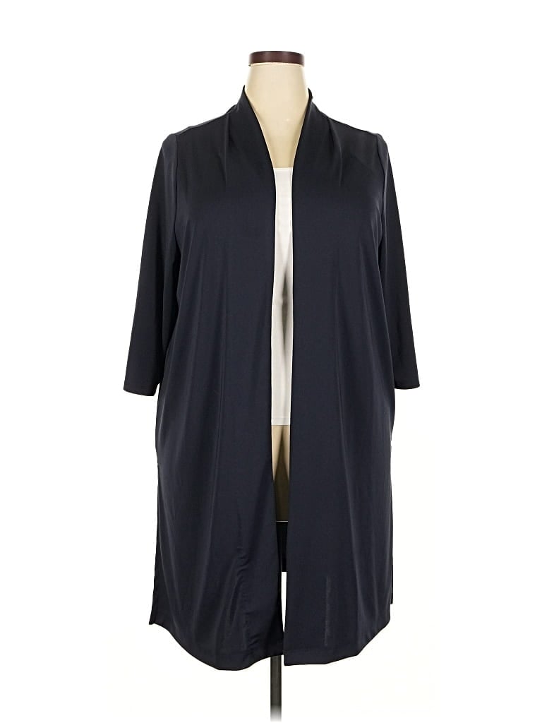 Pre-owned Talbots Cardigan Sweater In Black