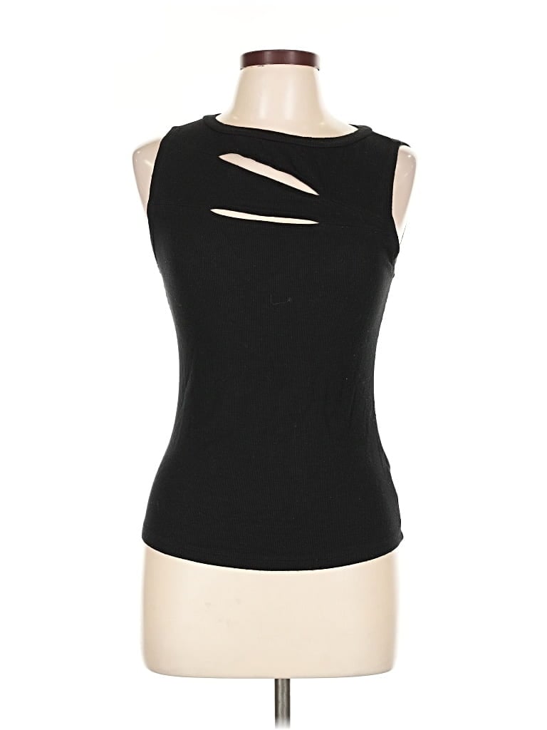 Pre-owned Lna Sleeveless T-shirt In Black