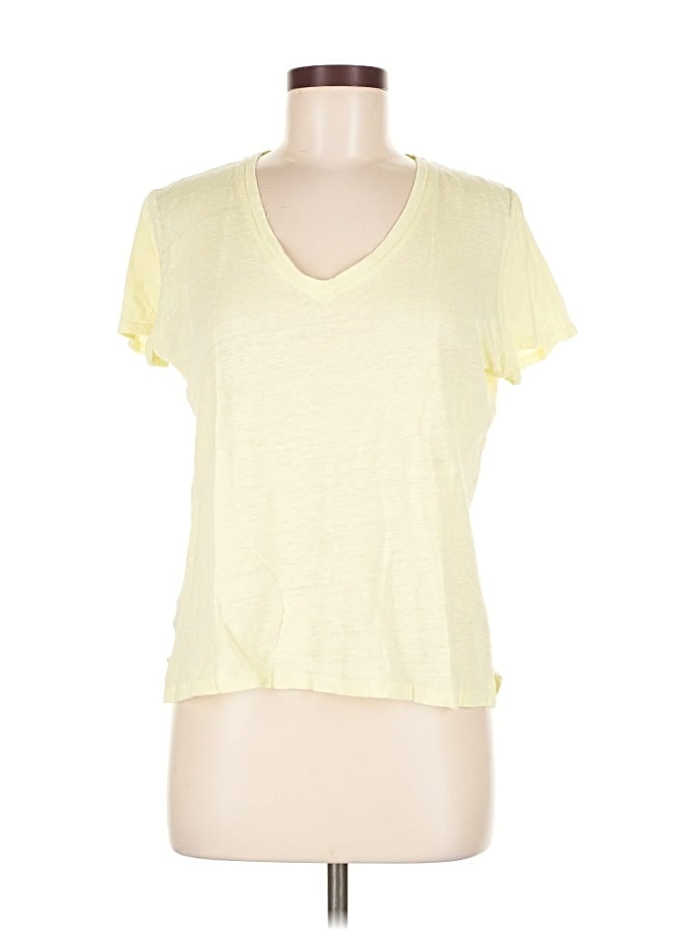 Pre-owned Lou & Grey Short Sleeve T-shirt In Yellow