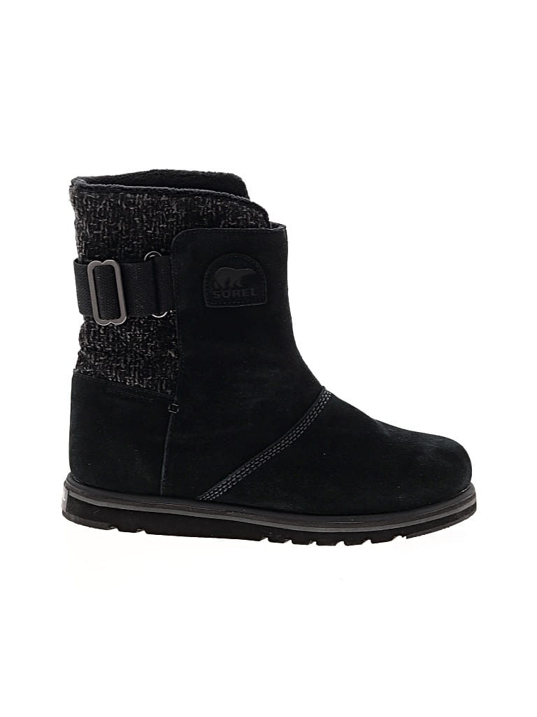 Pre-owned Sorel Ankle Boots In Black