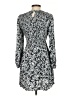 Old Navy 100% Rayon Paisley Blue Casual Dress Size S - photo 2
