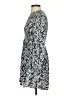 Old Navy 100% Rayon Paisley Blue Casual Dress Size S - photo 5