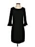 Laundry by Shelli Segal Solid Black Casual Dress Size S (petite) - photo 1
