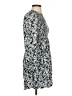Old Navy 100% Rayon Paisley Blue Casual Dress Size S - photo 4