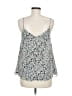 Miha 100% Silk Silver Sleeveless Silk Top Size M - photo 2