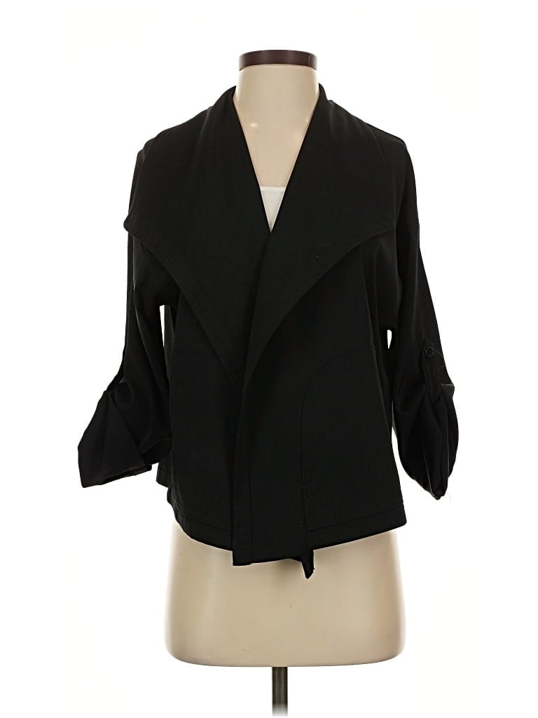 Pre-owned Max Studio Kimono In Black