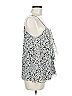 Miha 100% Silk Silver Sleeveless Silk Top Size M - photo 4